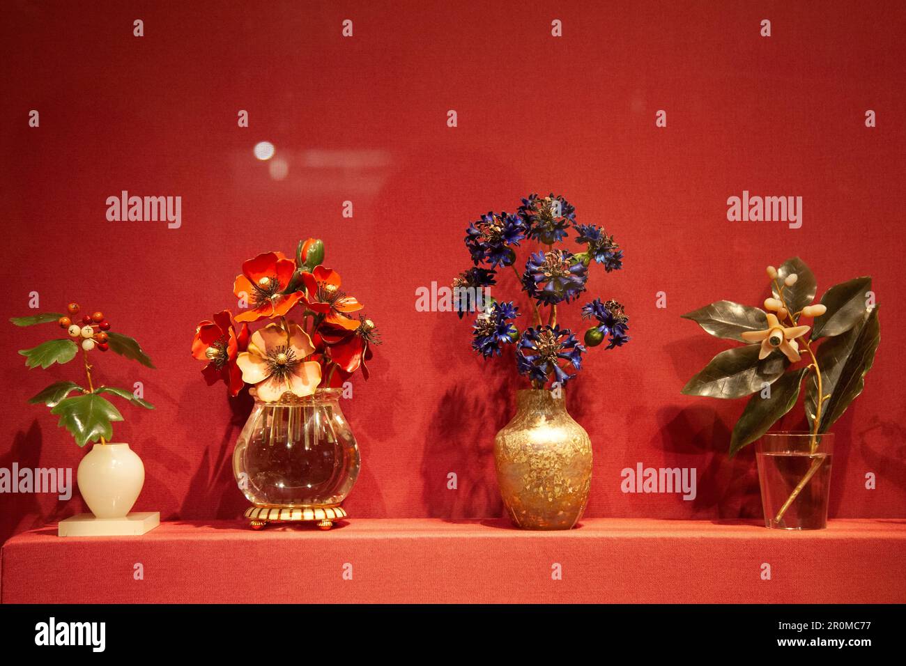Usines de décoration Faberge au Metropolitan Museum, New York, États-Unis Banque D'Images
