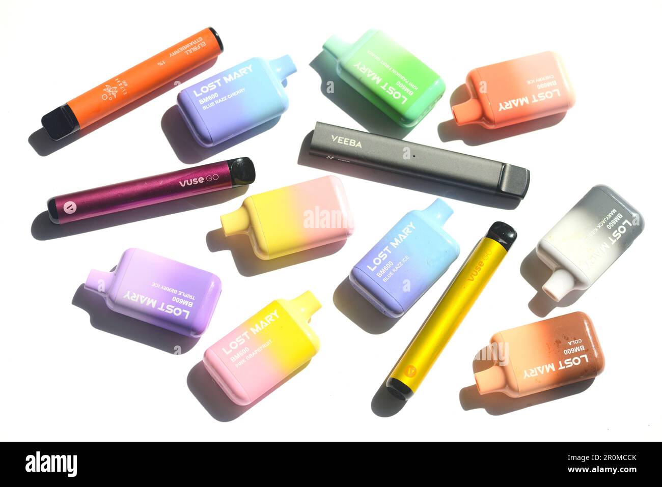 Groupe de vapes Banque D'Images