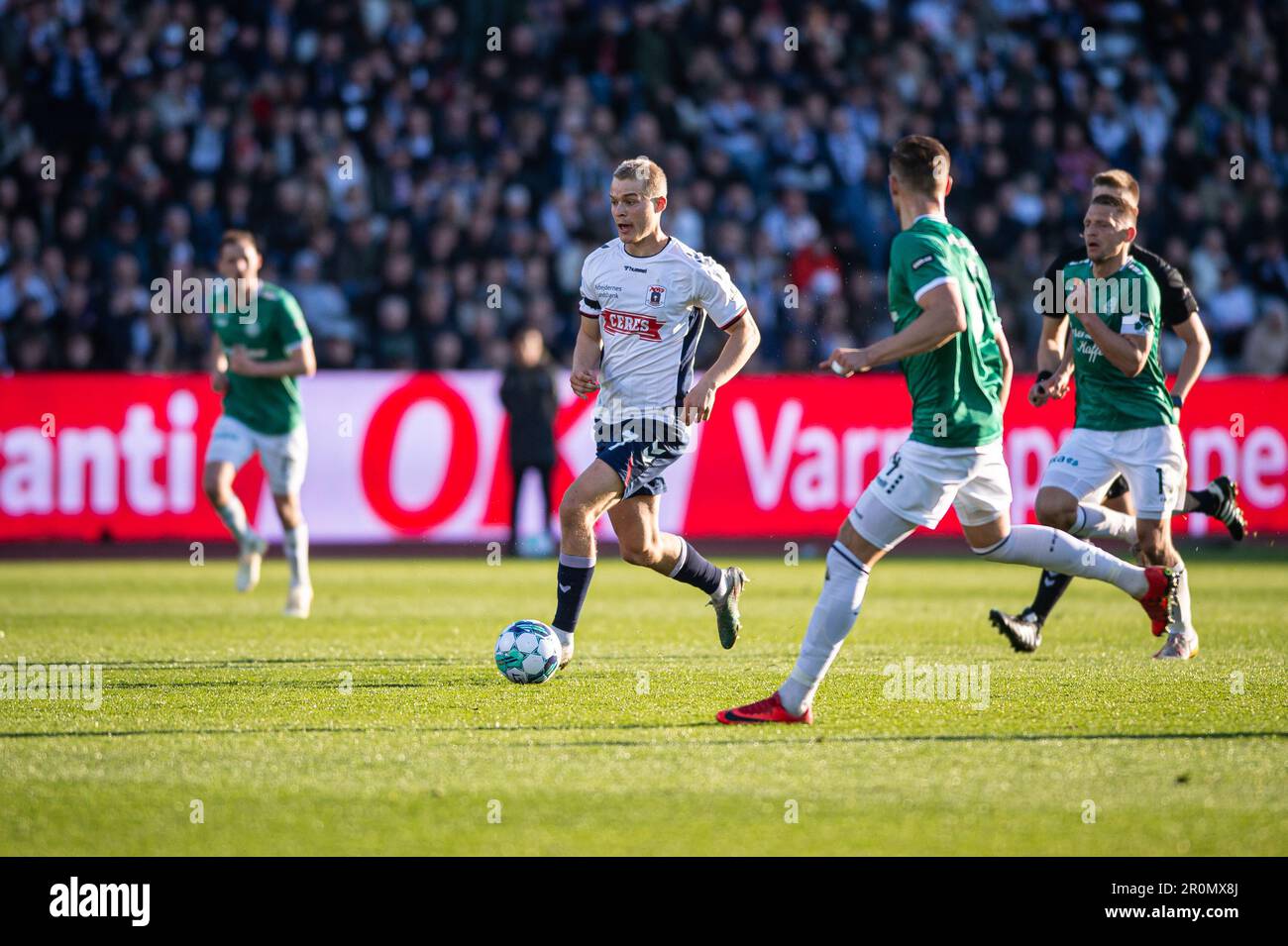 Aarhus, Danemark. 07th, mai 2023. Mads Emil Madsen (7) de l'AGF vu lors