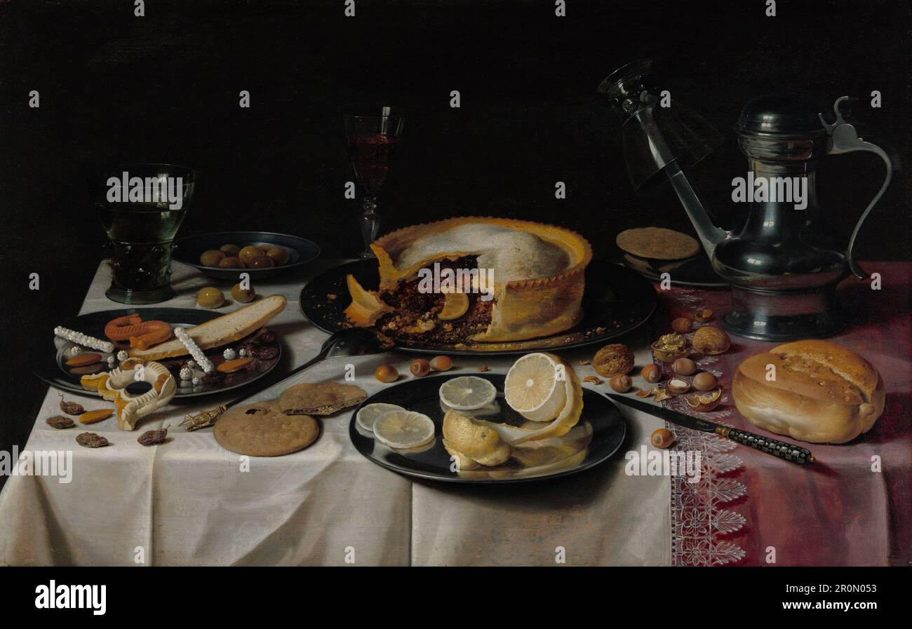 Date de la vie: Vers 1625 artiste: Pieter Claesz Dutch, 1596/97–1660 Banque D'Images