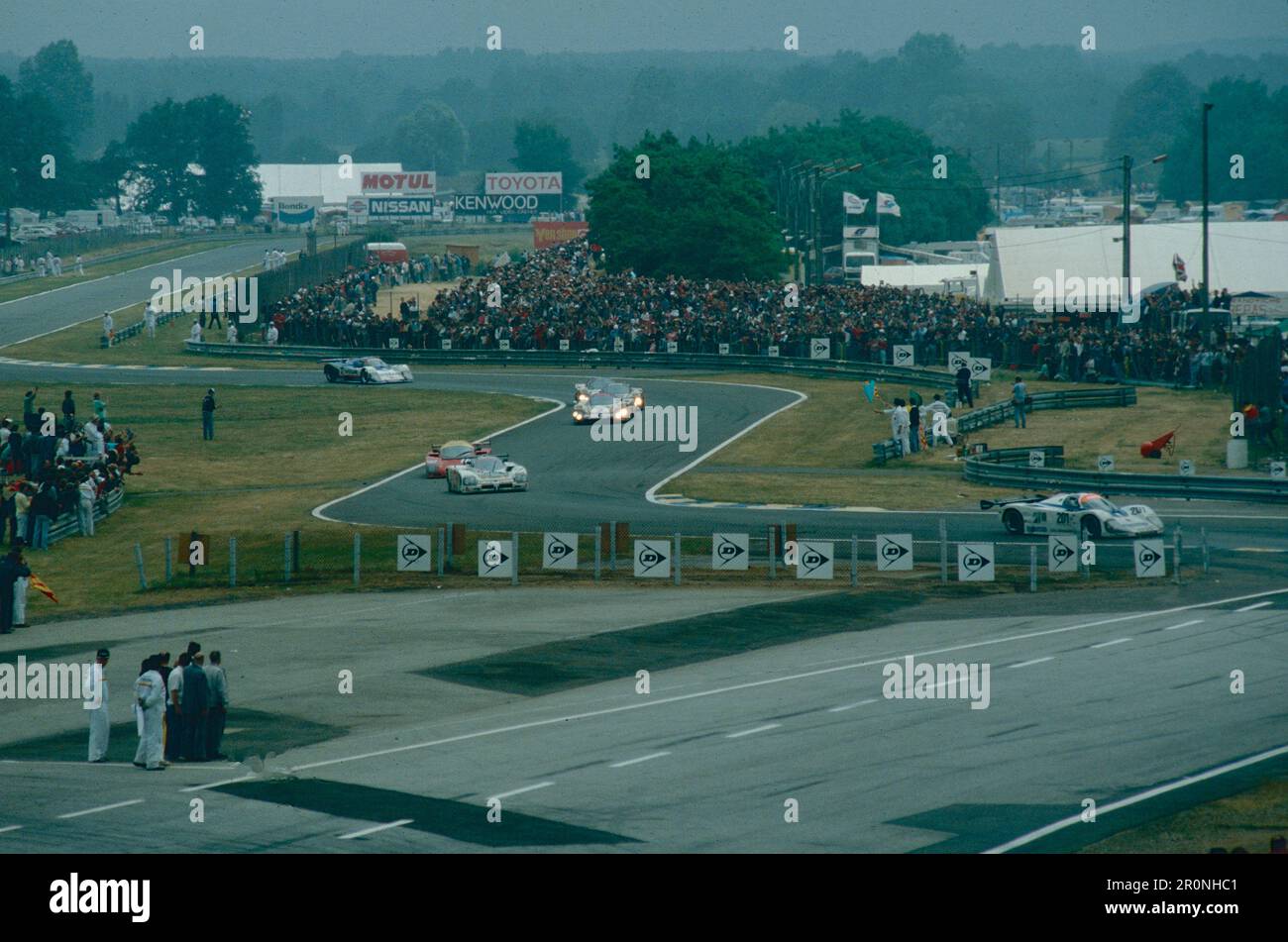 Voitures de course, le Mans, France, 1988 Banque D'Images