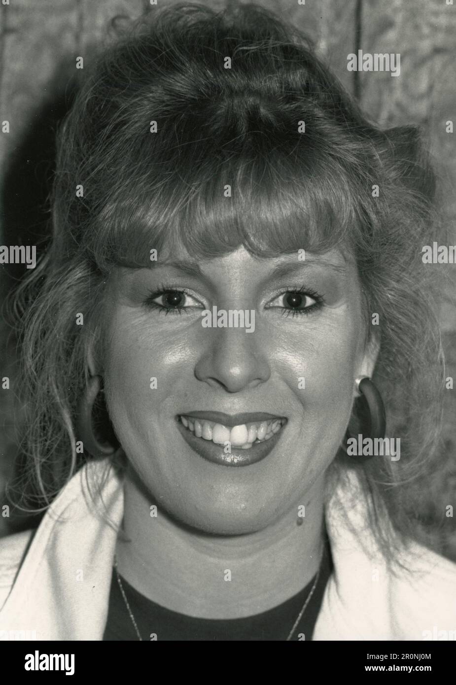 Actrice et comédienne britannique Hilary O'Neal, Royaume-Uni 1988 Banque D'Images