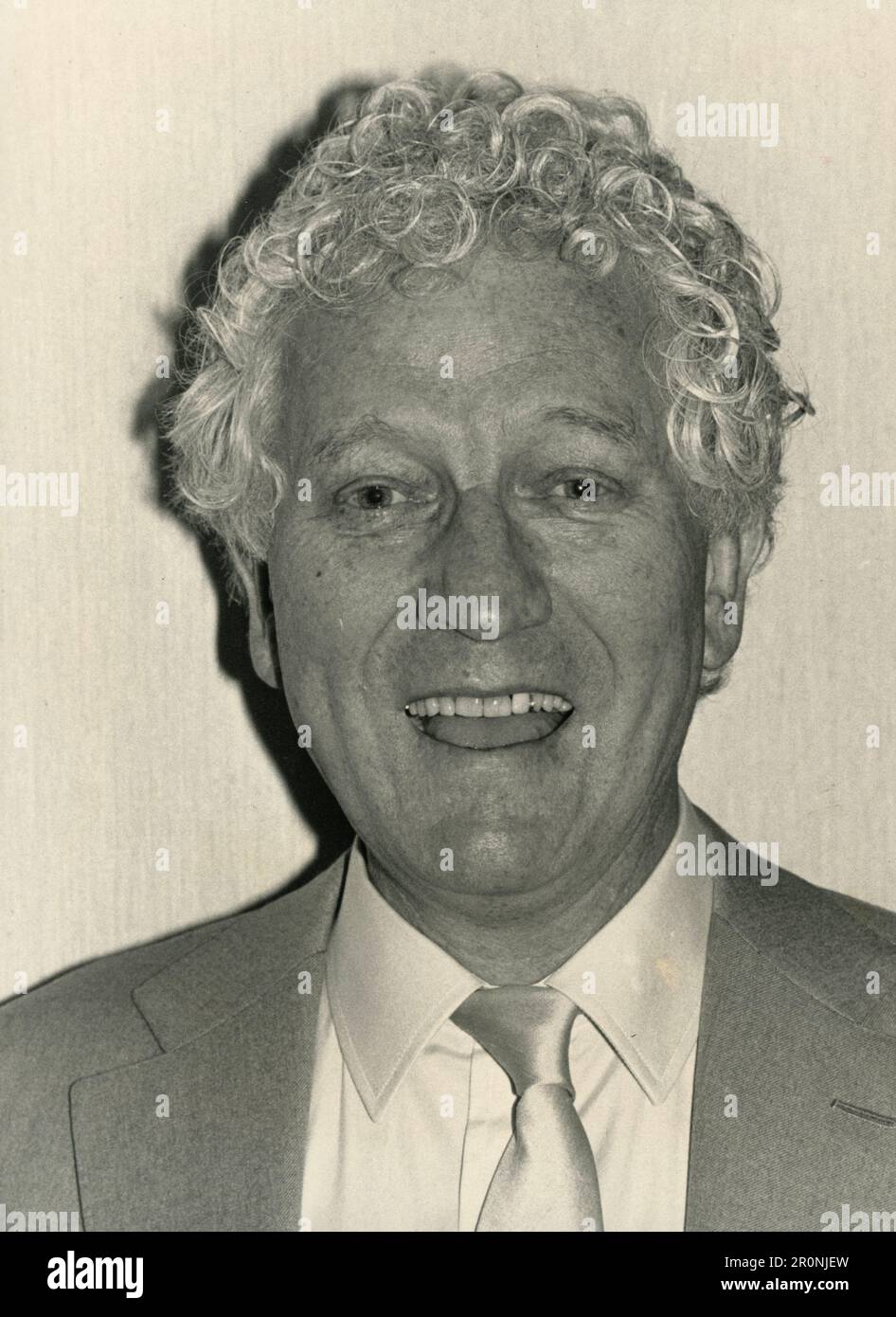 Acteur anglais Barry Foster, Royaume-Uni 1985 Banque D'Images