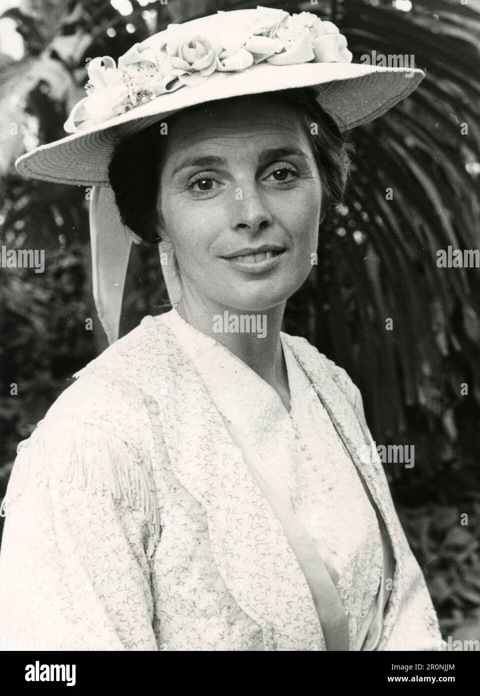 L'actrice britannique Jan Harvey, Royaume-Uni 1982 Banque D'Images