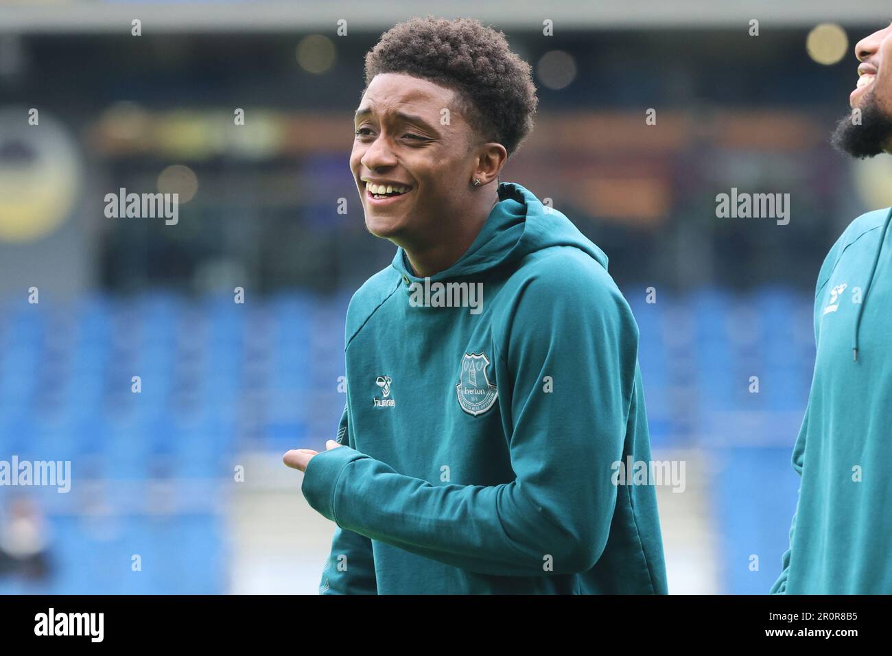 Demarai Gray d'Everton FC au stade AMEX de Brighton Banque D'Images