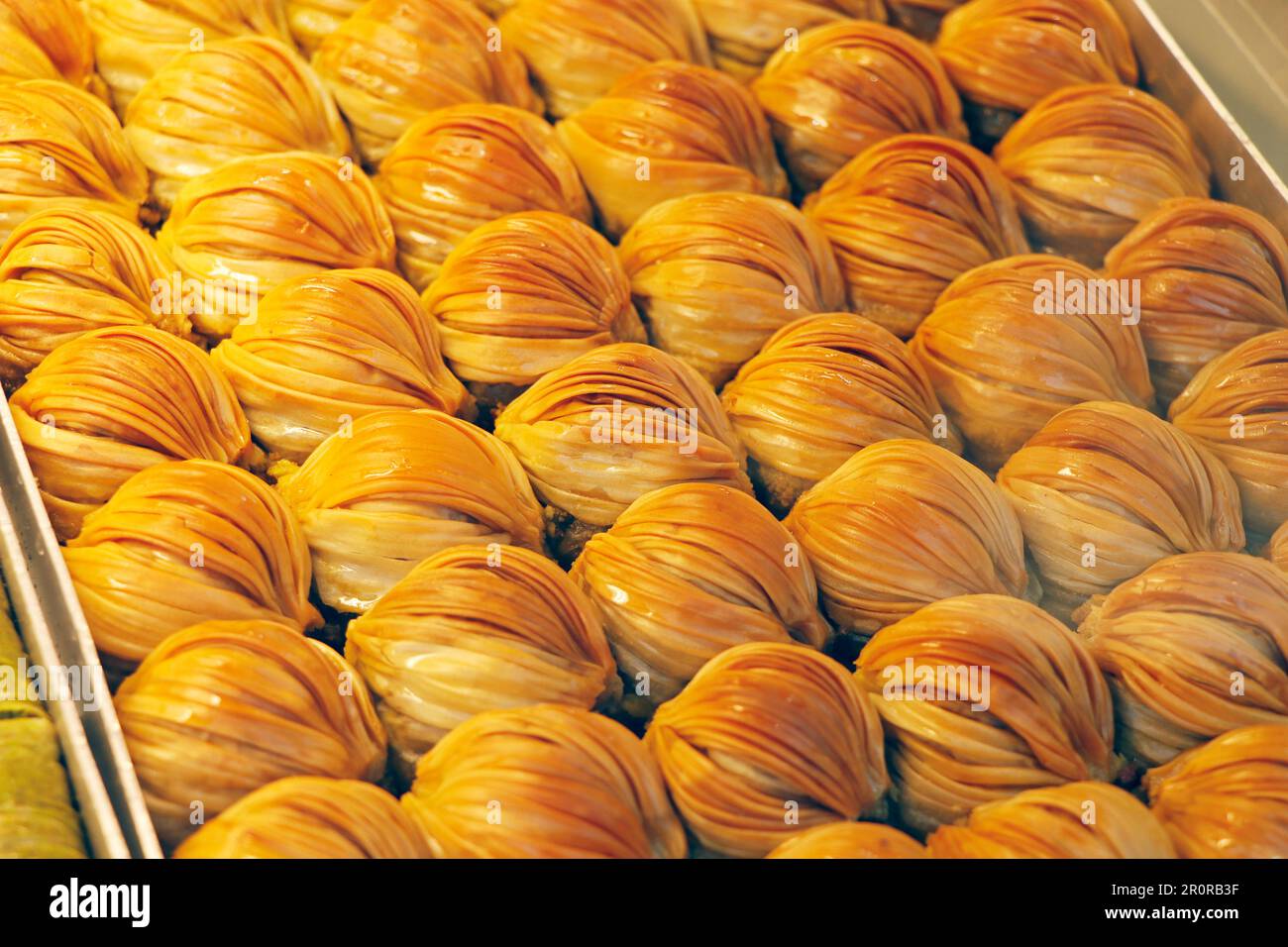 authentique dessert turc pista aromatisé dans un magasin à vendre Banque D'Images