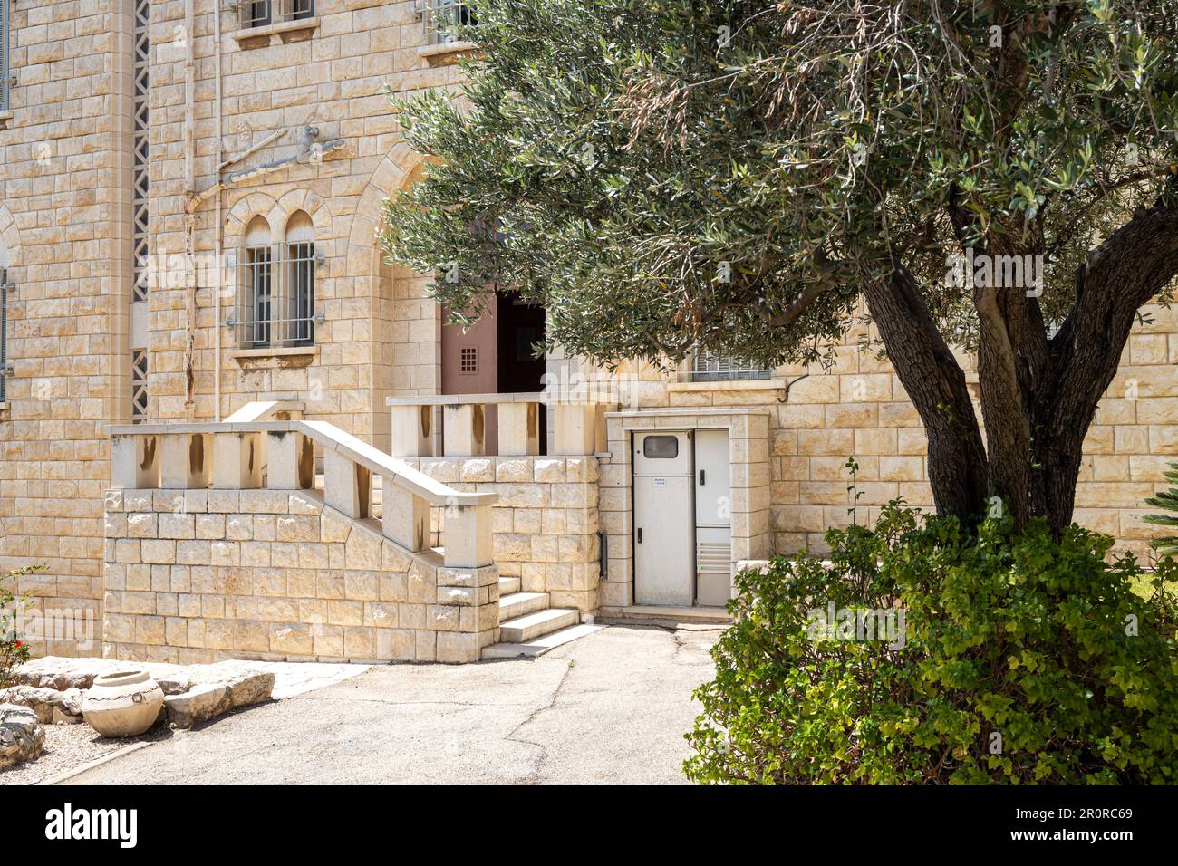 haïfa, Israël -09 mai 2023, le monastère de notre-Dame du Mont Carmel est un monastère chrétien catholique pour les religieuses carmélites qui se trouve sur la pente de M. Banque D'Images