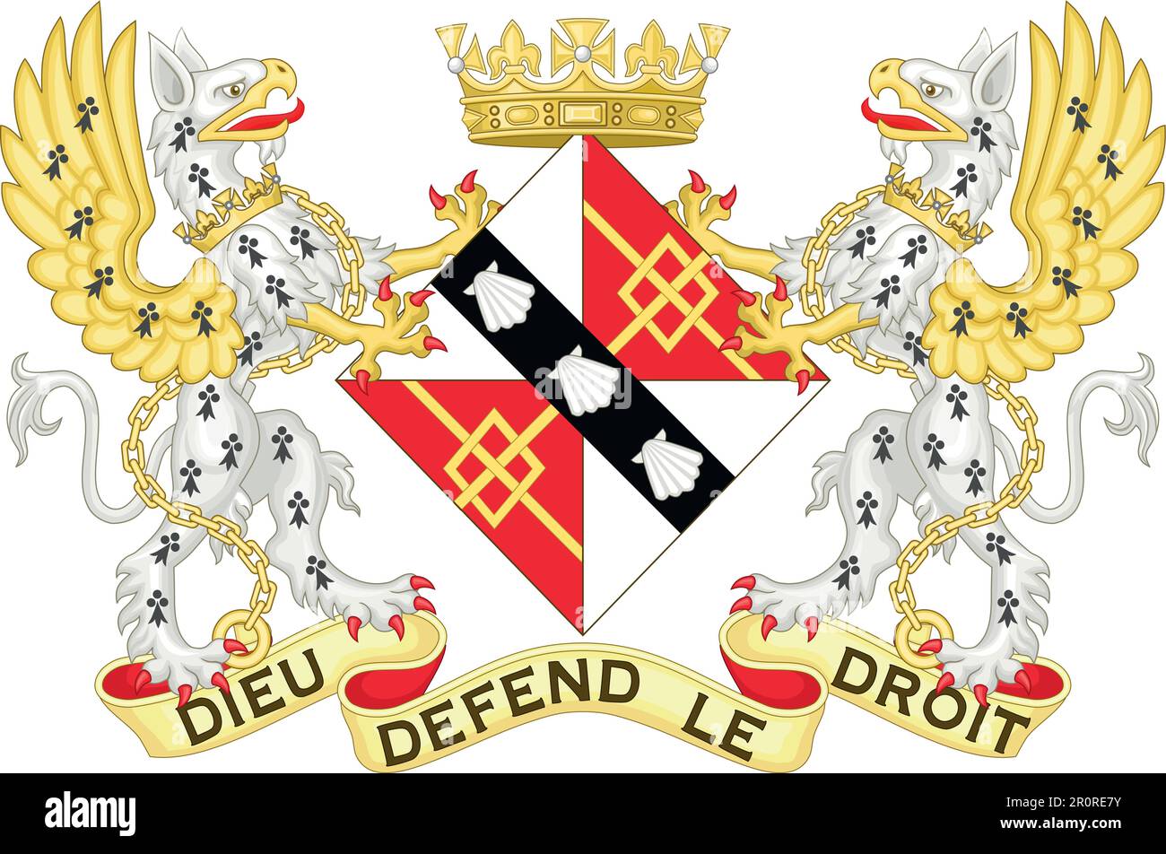 Lady Diana Spencer blason, Royaume-Uni, illustration vectorielle Illustration de Vecteur