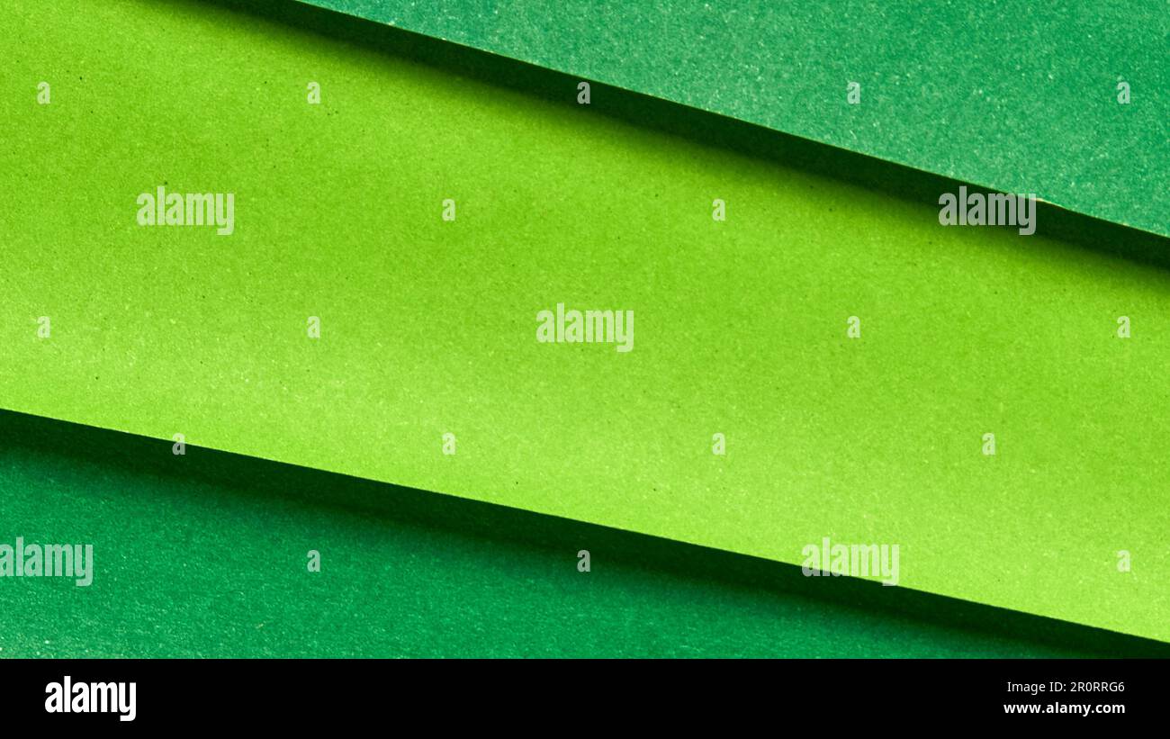 Papier de couleur verte, arrière-plan abstrait pour la conception.papier de dégradé abstrait vert.modèle de bannière verte.vide frame.green résumé.papier plat. Banque D'Images