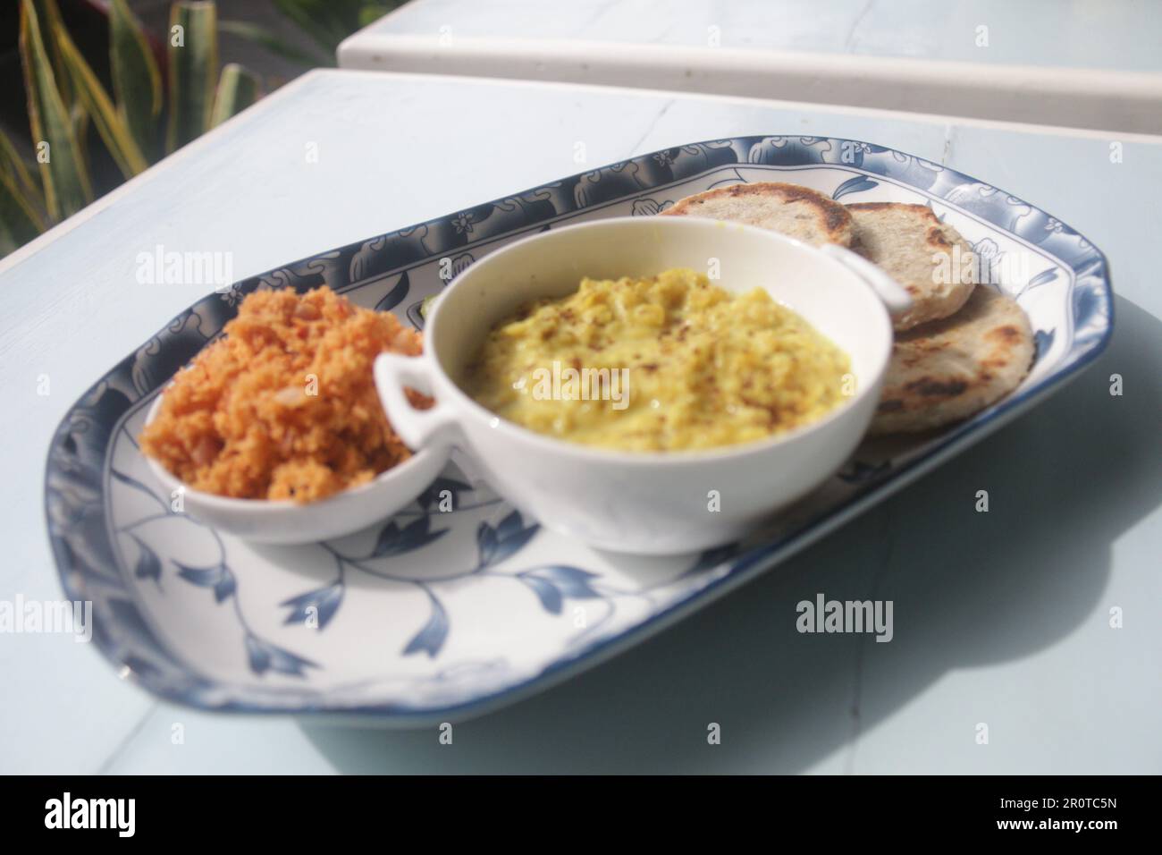 Nourriture au Sri Lanka. Visitez le Sri Lanka Banque D'Images