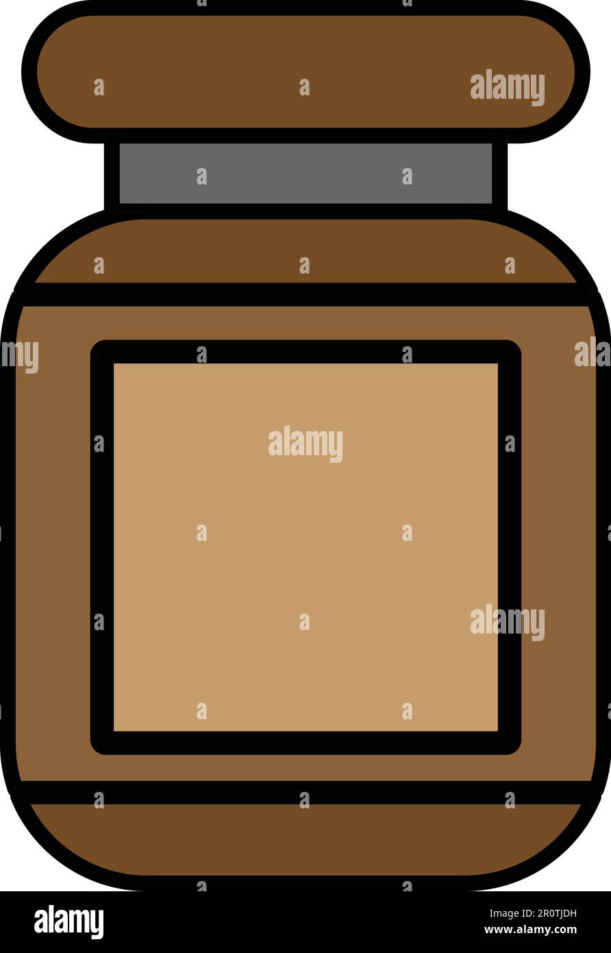 Illustration isolée du modèle de conception clipart de l'icône de bourrage Illustration de Vecteur