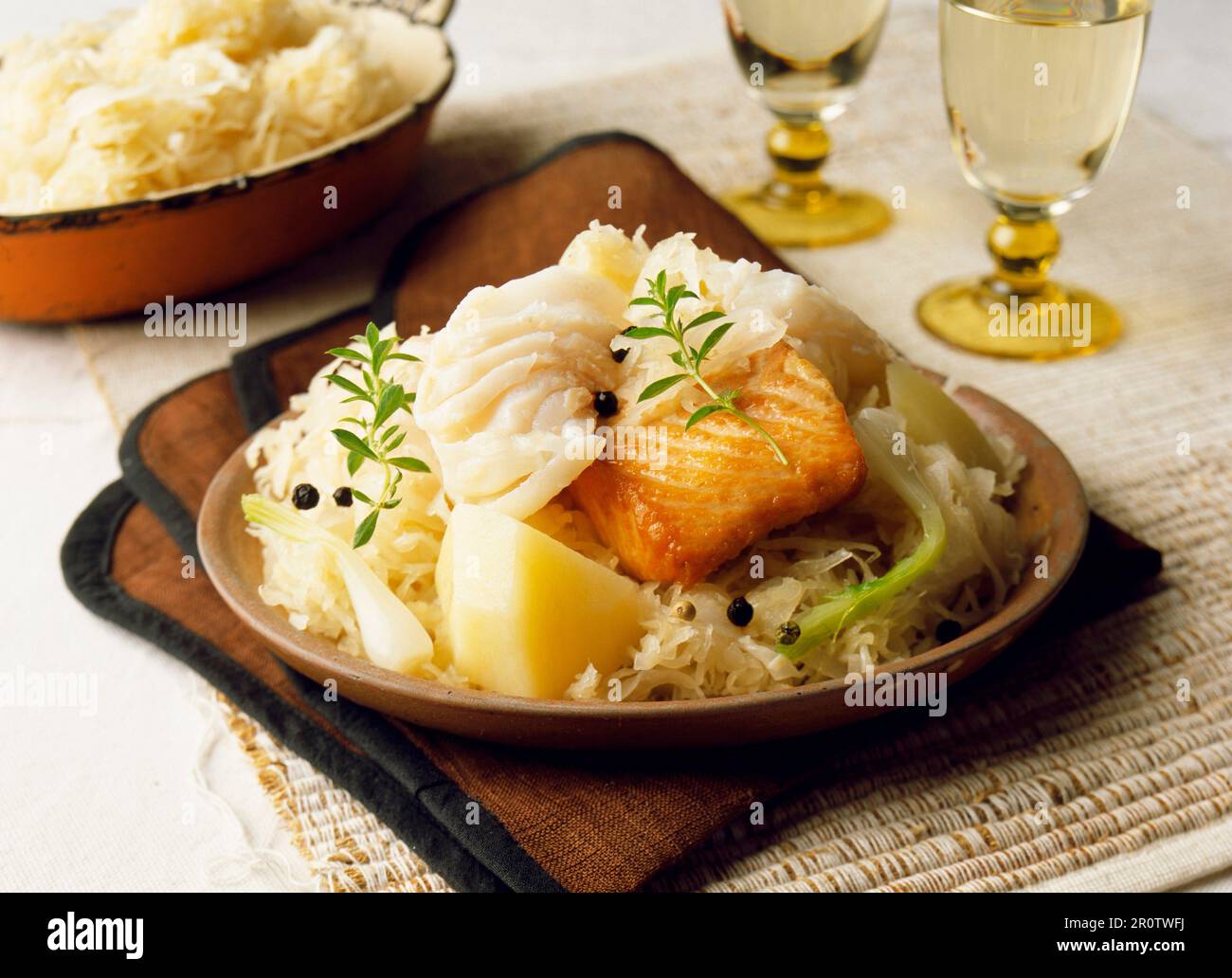 Choucroute de poissons Banque D'Images