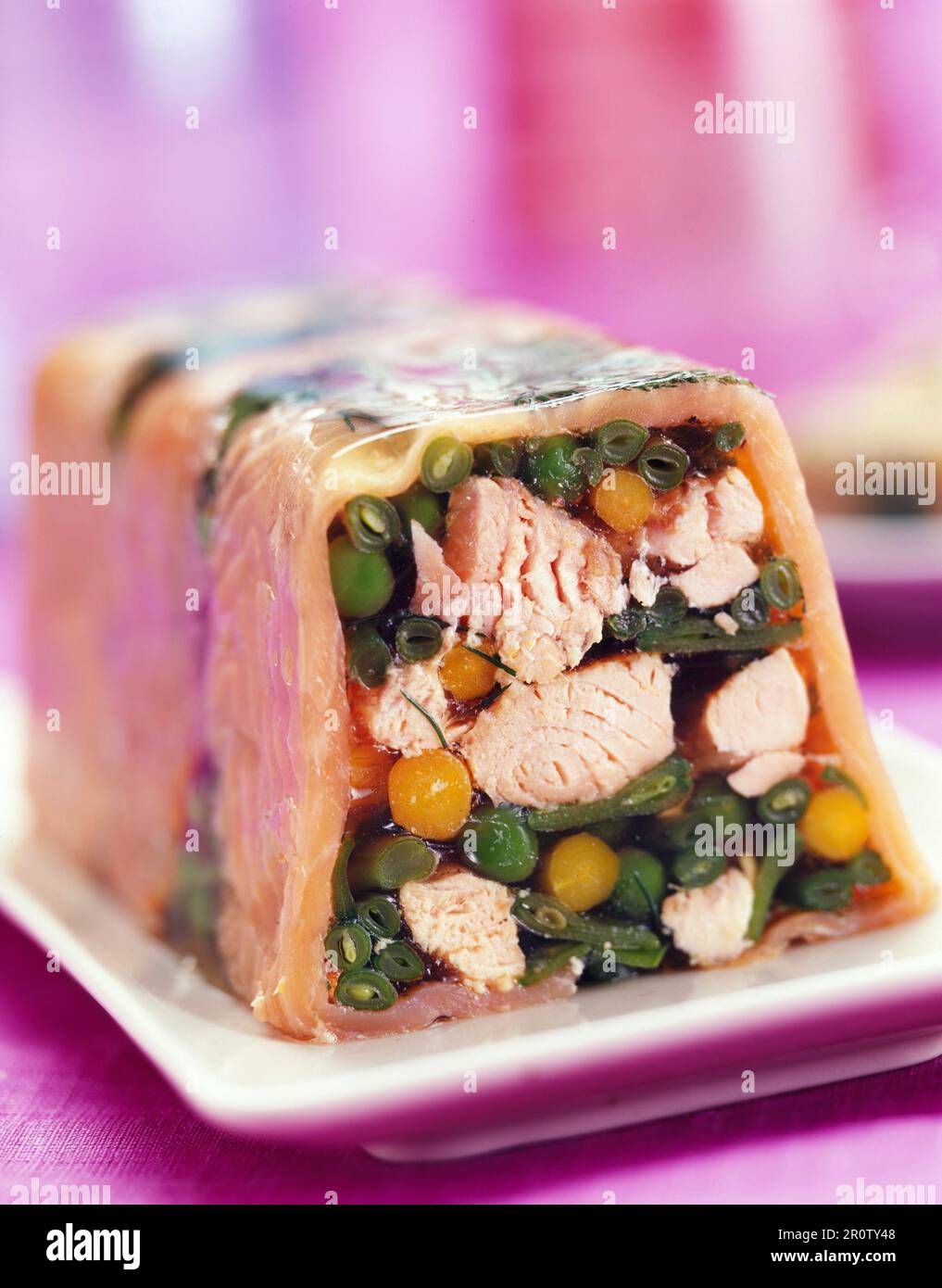 Terrine de saumon Banque de photographies et d’images à haute