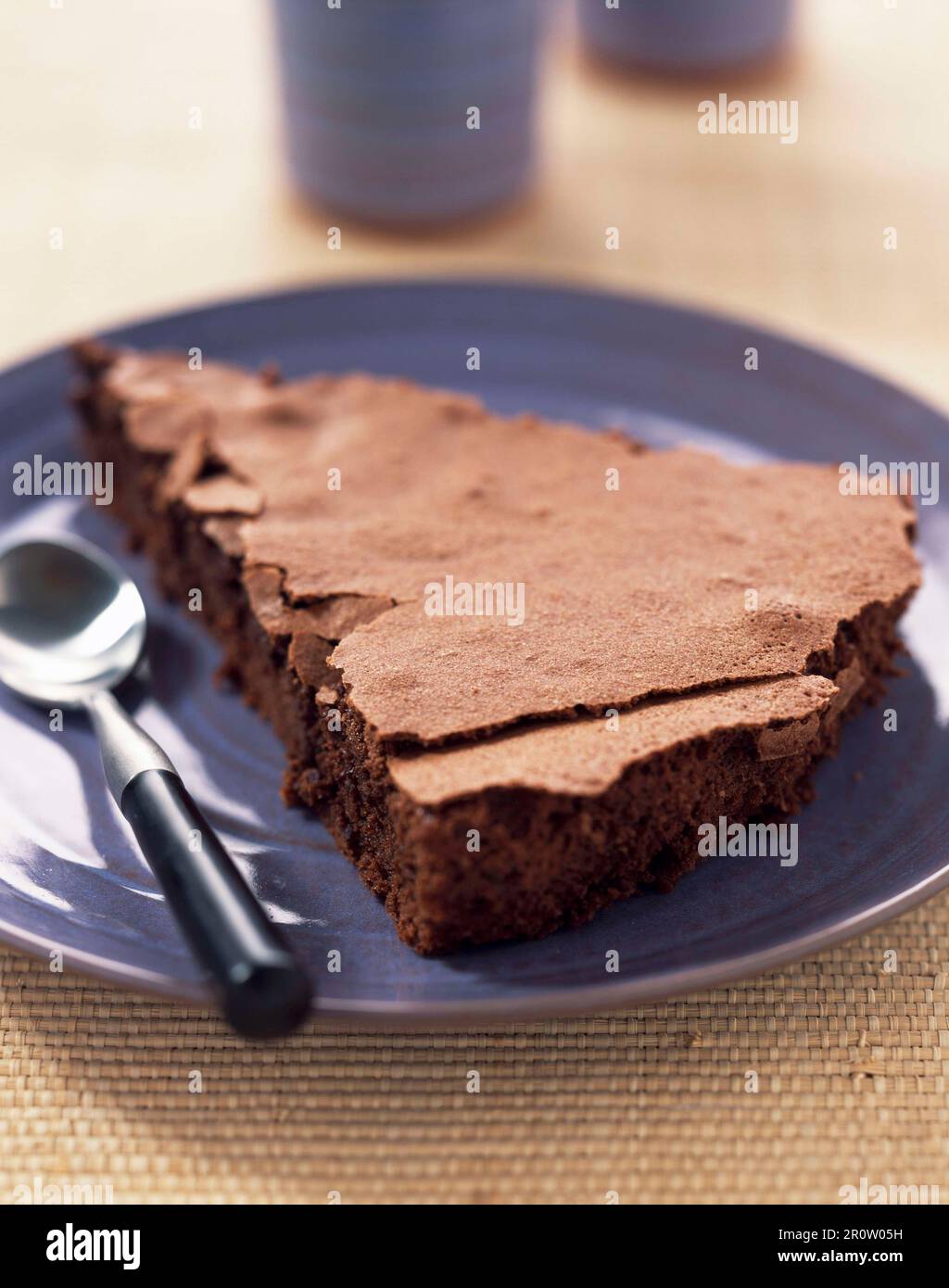 Gâteau au chocolat de Mamita Banque D'Images