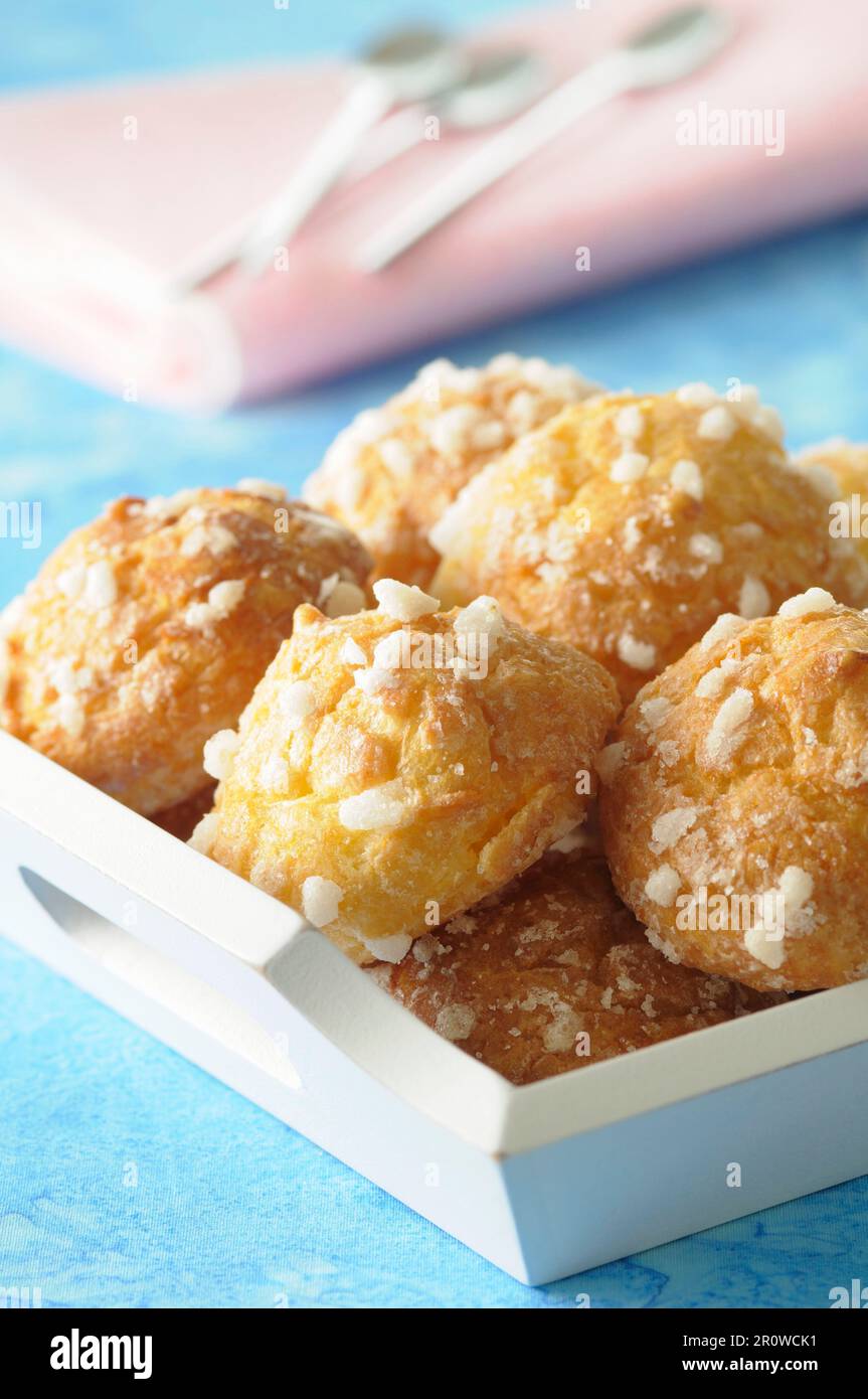 Chouquettes Banque D'Images