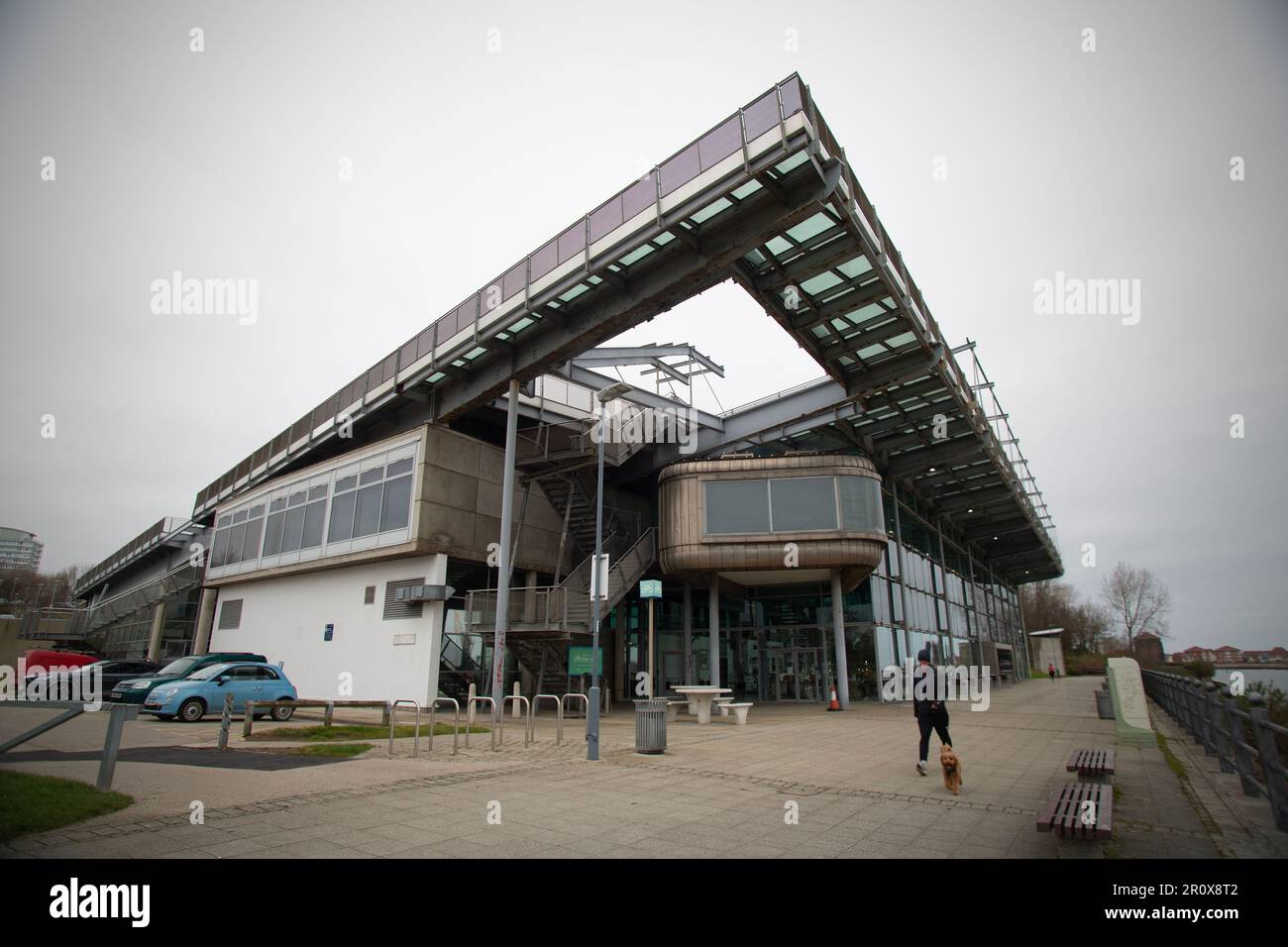 Le Centre national du verre de Sunderland qui fait face à la fermeture. Banque D'Images