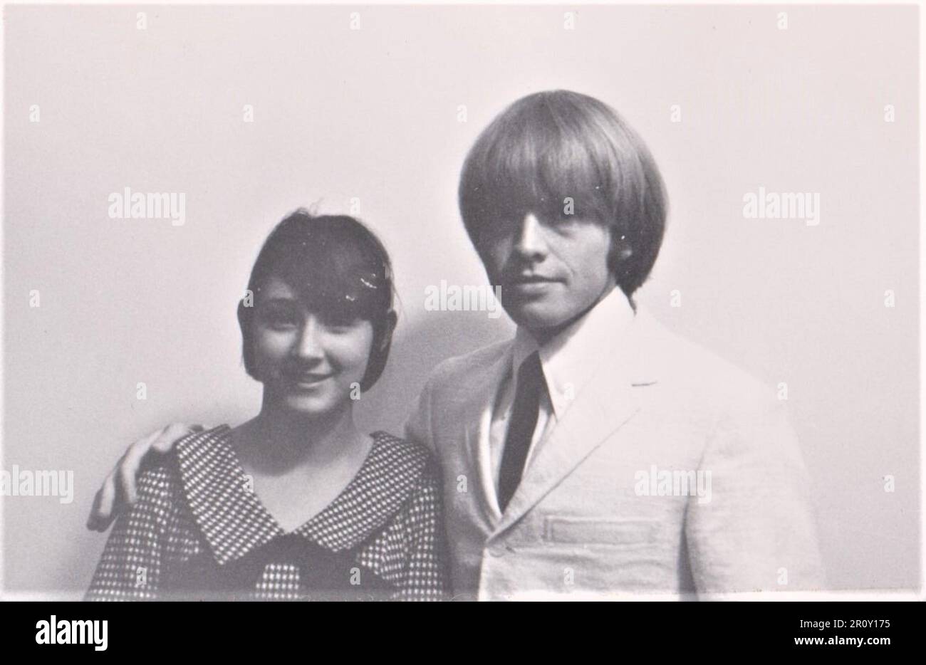 Les Rolling Stones aux studios RCA de Los Angeles, 1965 Banque D'Images