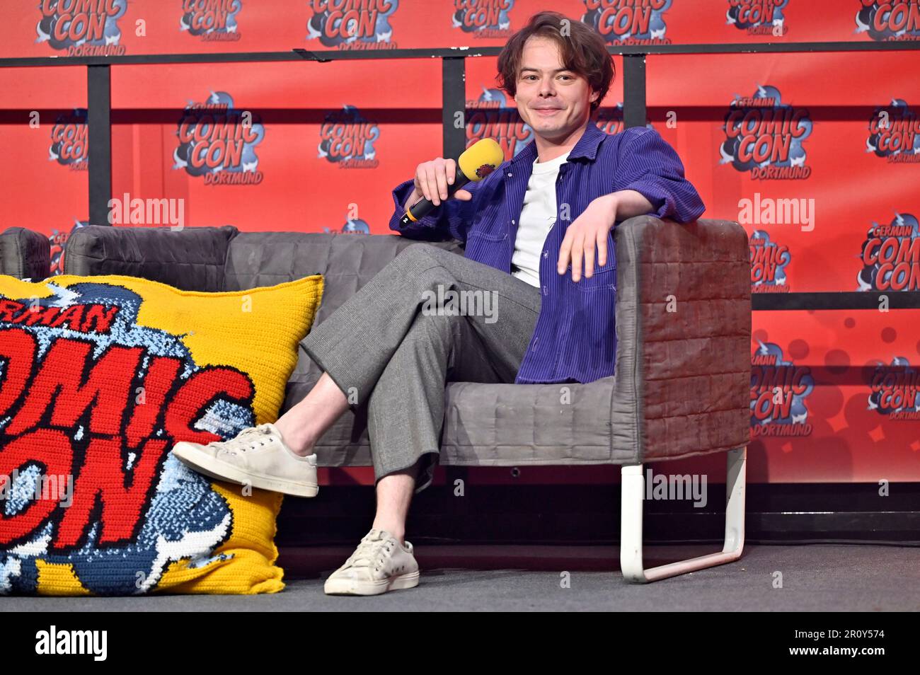 Charlie Heaton auf der German Comic con Spring Edition dans der Messe Dortmund. Dortmund, 06.05.2023 Banque D'Images