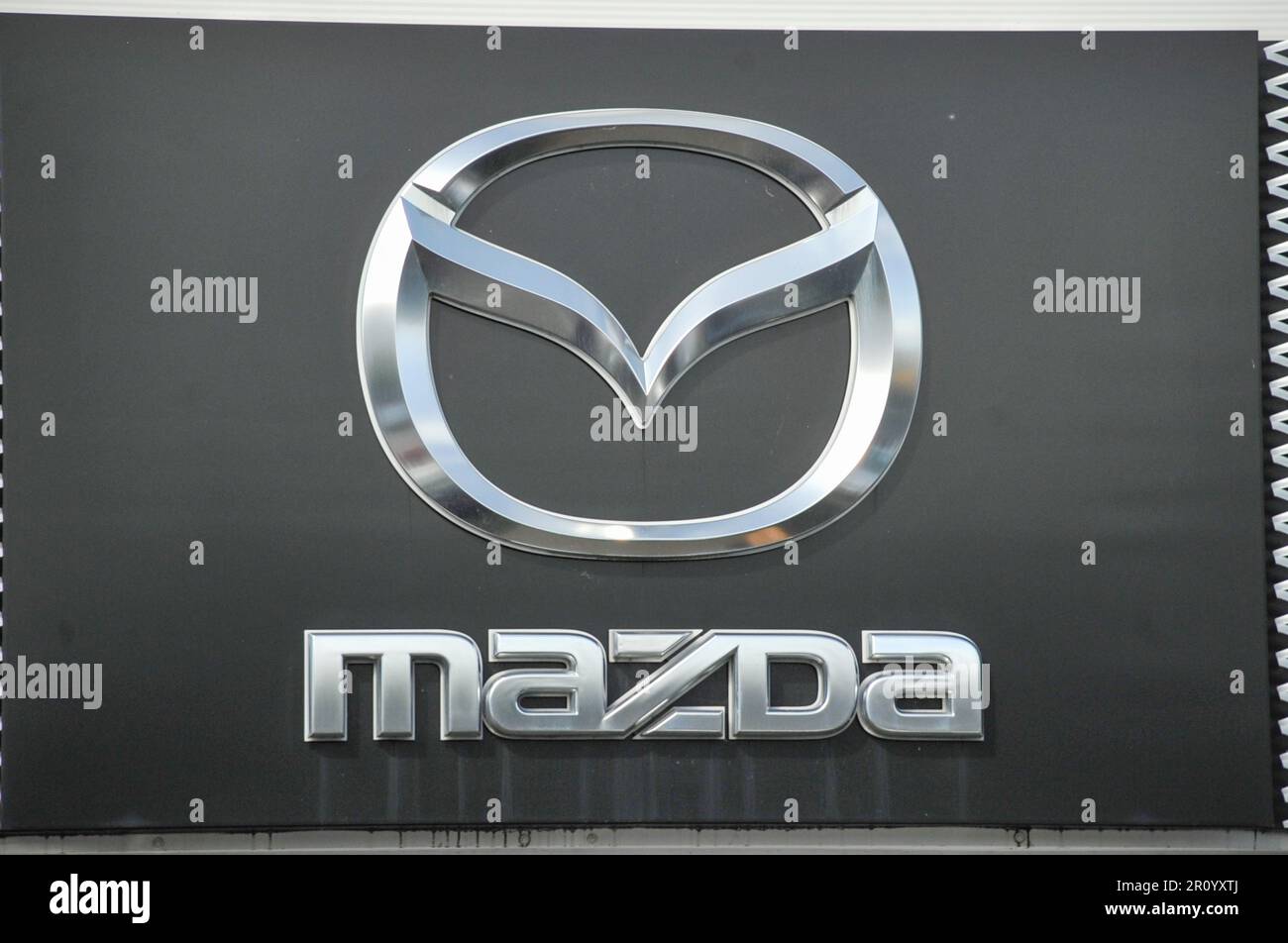 Logo de Mazda Banque D'Images