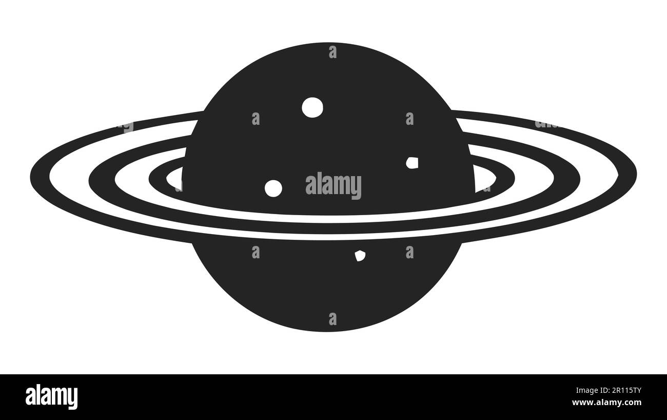 Logo Planet. Illustration vectorielle isolée sur fond blanc Illustration de Vecteur