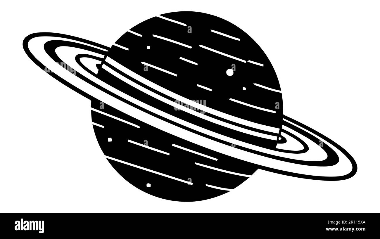 Logo Planet. Illustration vectorielle isolée sur fond blanc Illustration de Vecteur