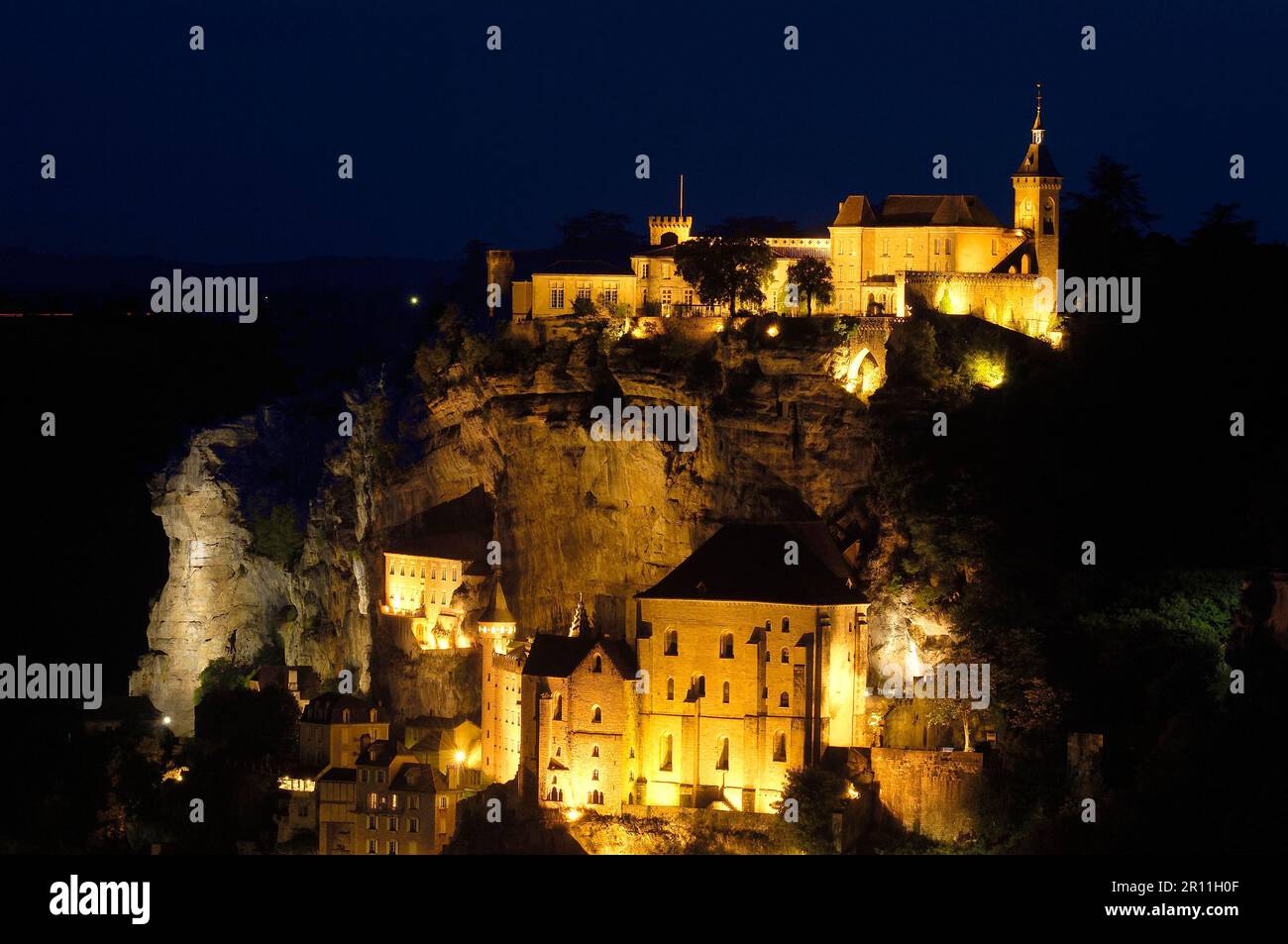 Rocamadour, région midi-Pyrénées, Département du Lot, France Banque D'Images