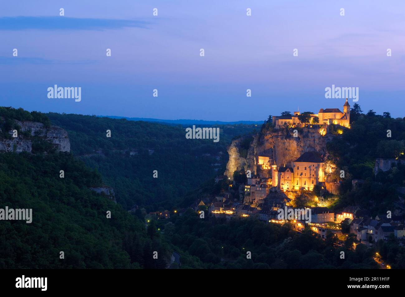 Rocamadour, région midi-Pyrénées, Département du Lot, France Banque D'Images