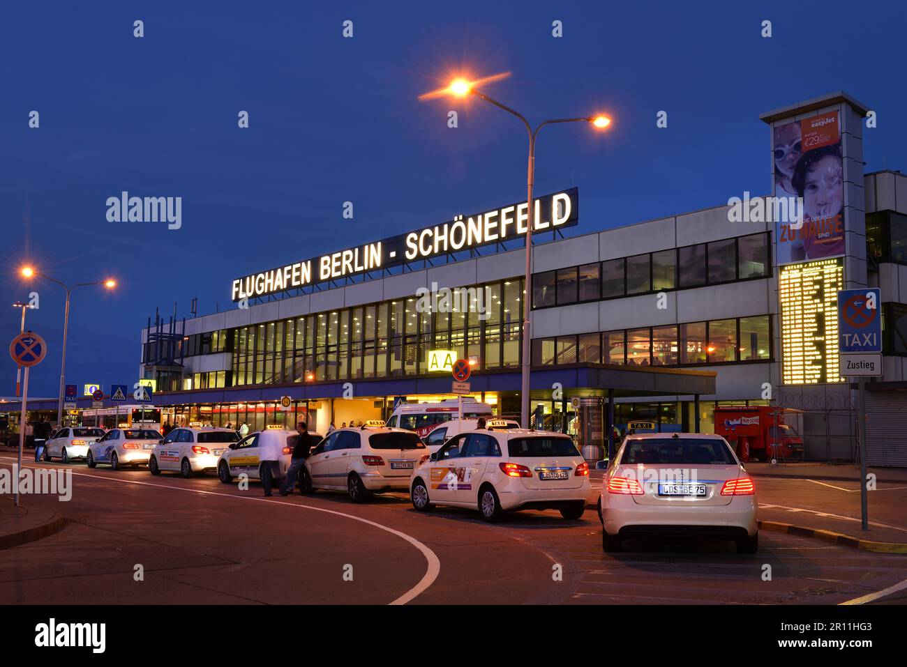 Aéroport de Schoenefeld, Brandebourg, Allemagne Banque D'Images