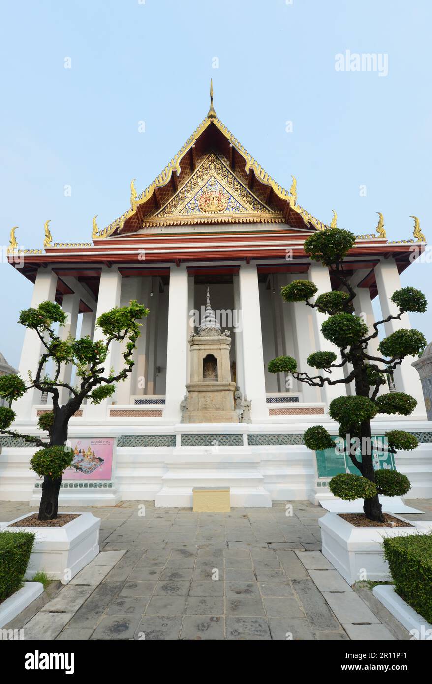 Wat Suthat, Bangkok, Thaïlande. Banque D'Images