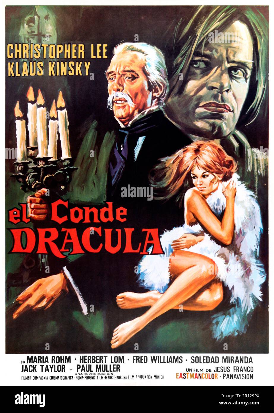 COMTE DRACULA (1970), dirigé par JÉSUS FRANCO. Crédit: FILMAR / Album Banque D'Images