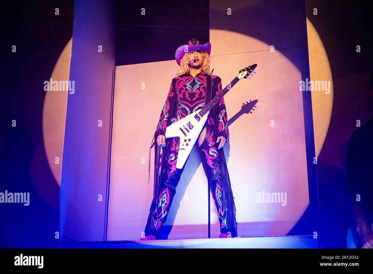 Tokio Hôtel en concerto al fabrique di Milano. Foto di Davide Merli par www.rockon.it Banque D'Images