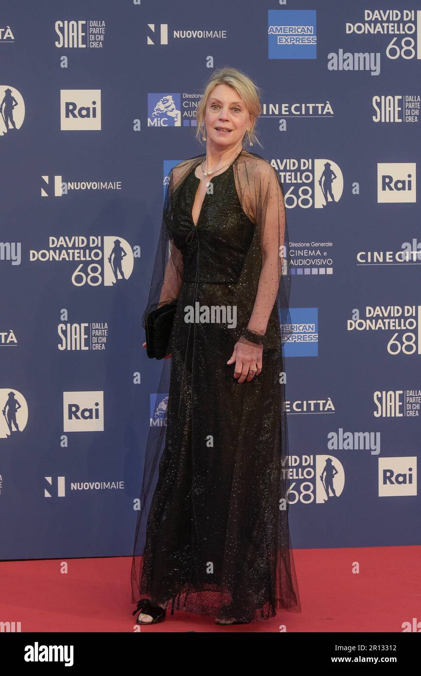 Italie, Rome, 10 mai 2023. 68th David di Donatello tapis rouge en photo: Margherita Achetez Photo © Fabio Mazzarella/Sintesi/Alamy Live News Banque D'Images