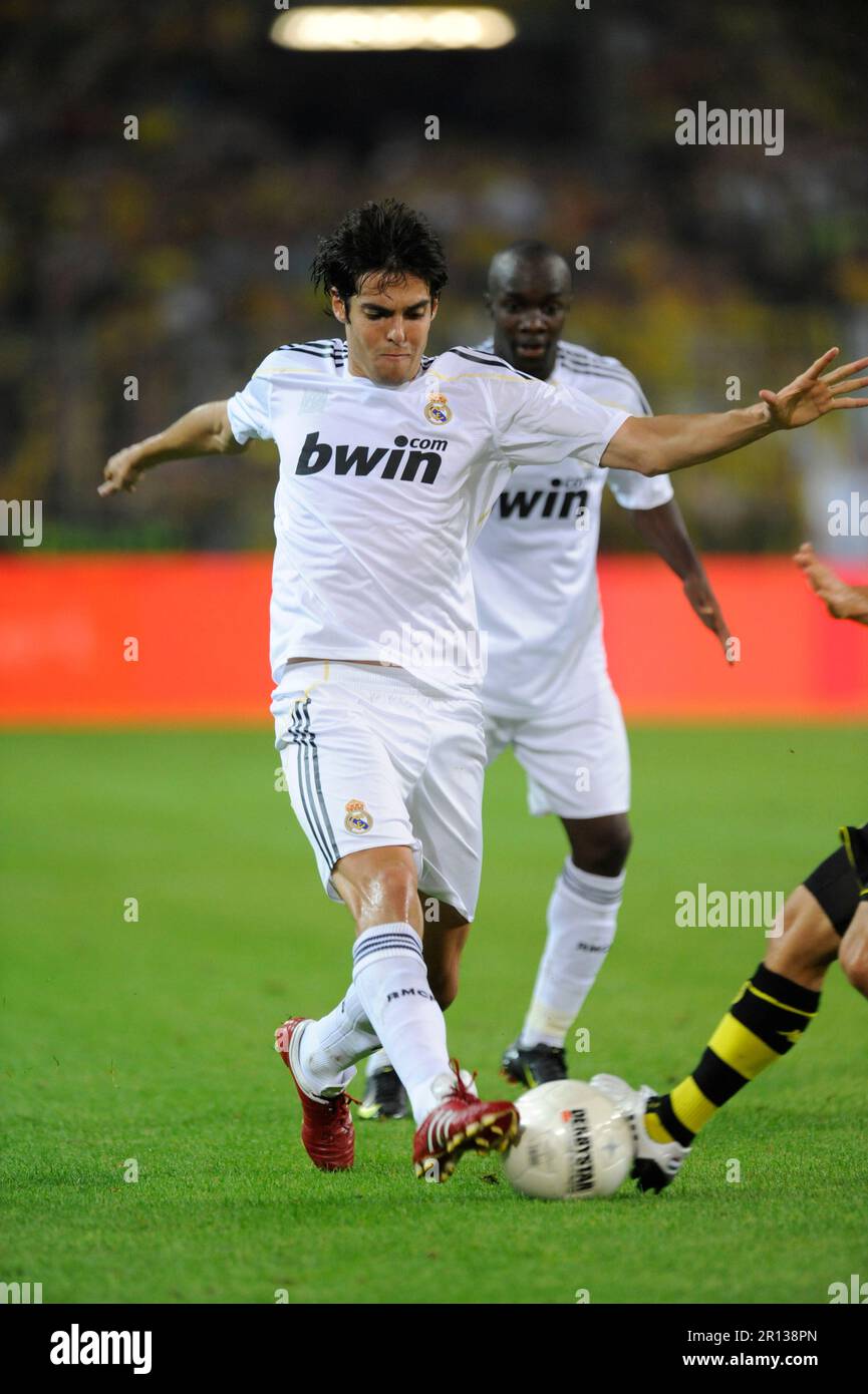 Kaka Aktion Fußball Freudschaftsspiel Borussia Dortmund - Real Madrid 0:5. 19,8.2009. Banque D'Images