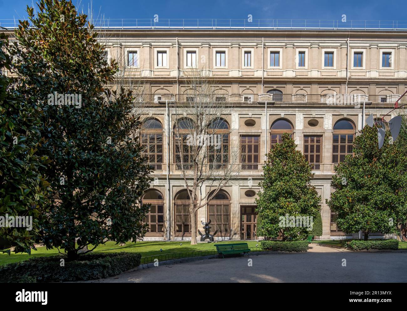 Musée Reina Sofia (Museo Nacional Centro de Arte Reina Sofia) - Madrid, Espagne Banque D'Images