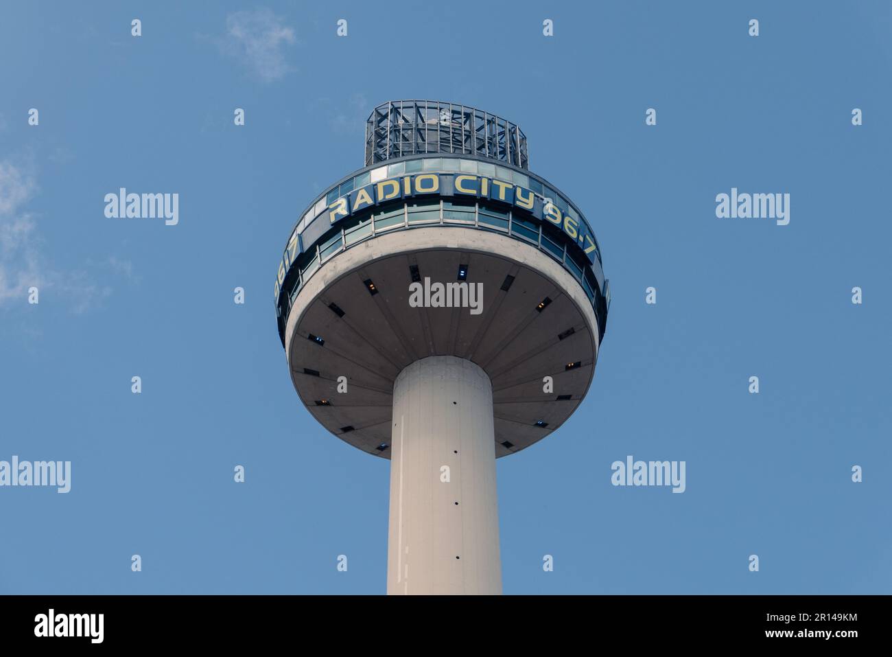 Radio City Tower, également connue sous le nom de St Johns Beacon Viewing Gallery, à Liverpool, en Angleterre. Credit: SMP News / Alamy Live News Banque D'Images