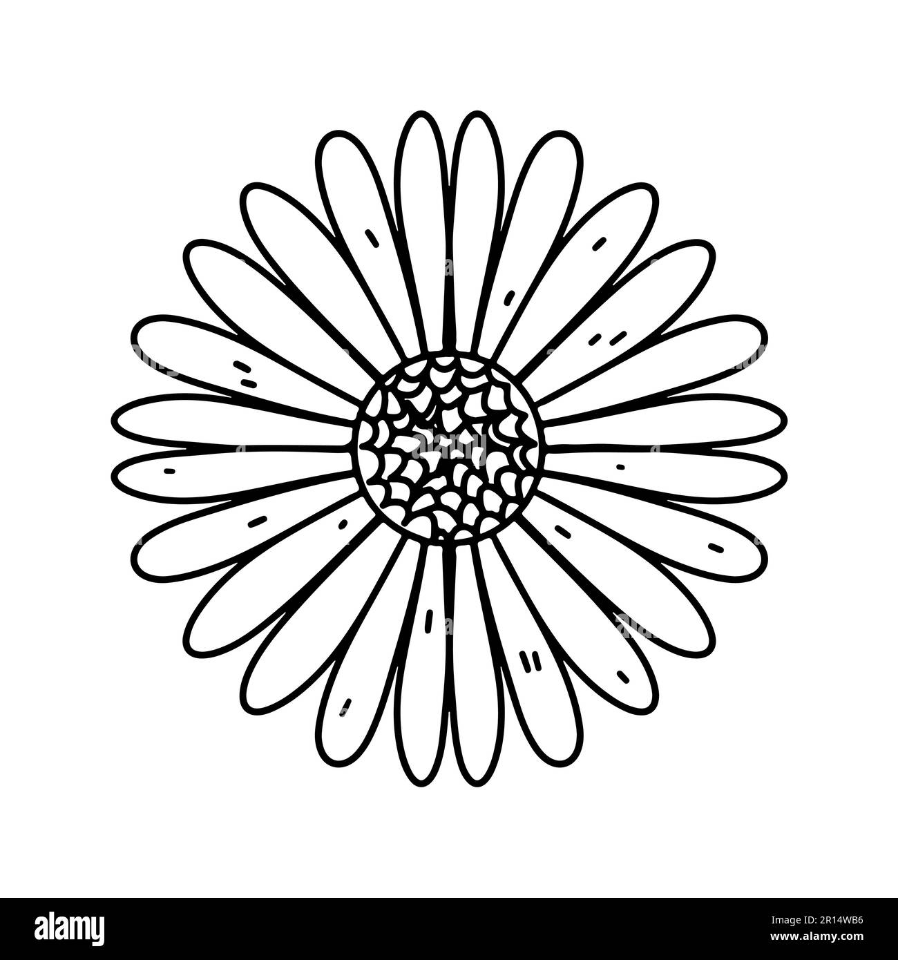 Lieu de découverte allemand dans un style de caniche dessiné à la main. Illustration vectorielle isolée sur blanc. Page de coloriage Illustration de Vecteur