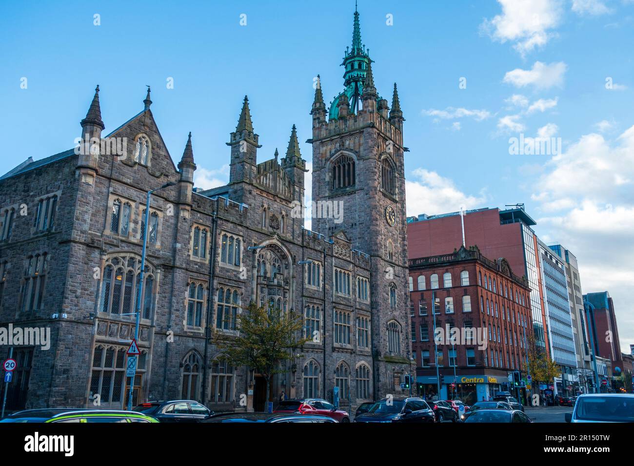 Assembly Building Conference Centre on Fisherwick place, Belfast, Irlande du Nord, Royaume-Uni Banque D'Images