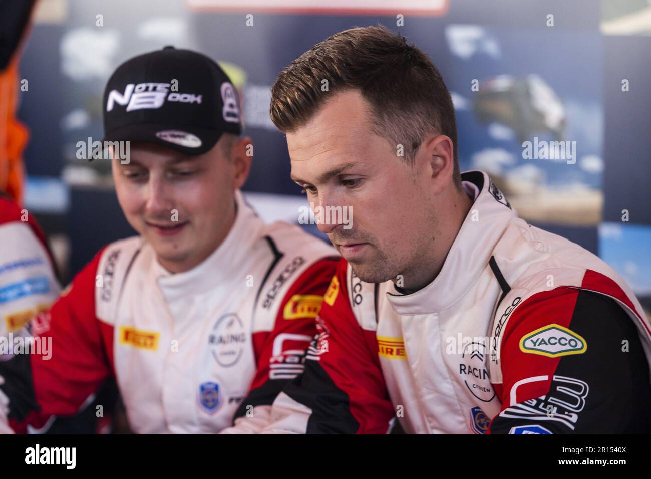 Matosinhos, Portugal - 11/05/2023, ROSSEL Yohan (FRA), CITROEN C3 , portrait au cours du Rallye de Portugal 2023, 5th tour du Championnat mondial de voitures de rallye 2023 de la CMR, de 11 mai à 14, 2023 à Matosinhos, Portugal - photo: Nikos Katikis/DPPI/LiveMedia Banque D'Images