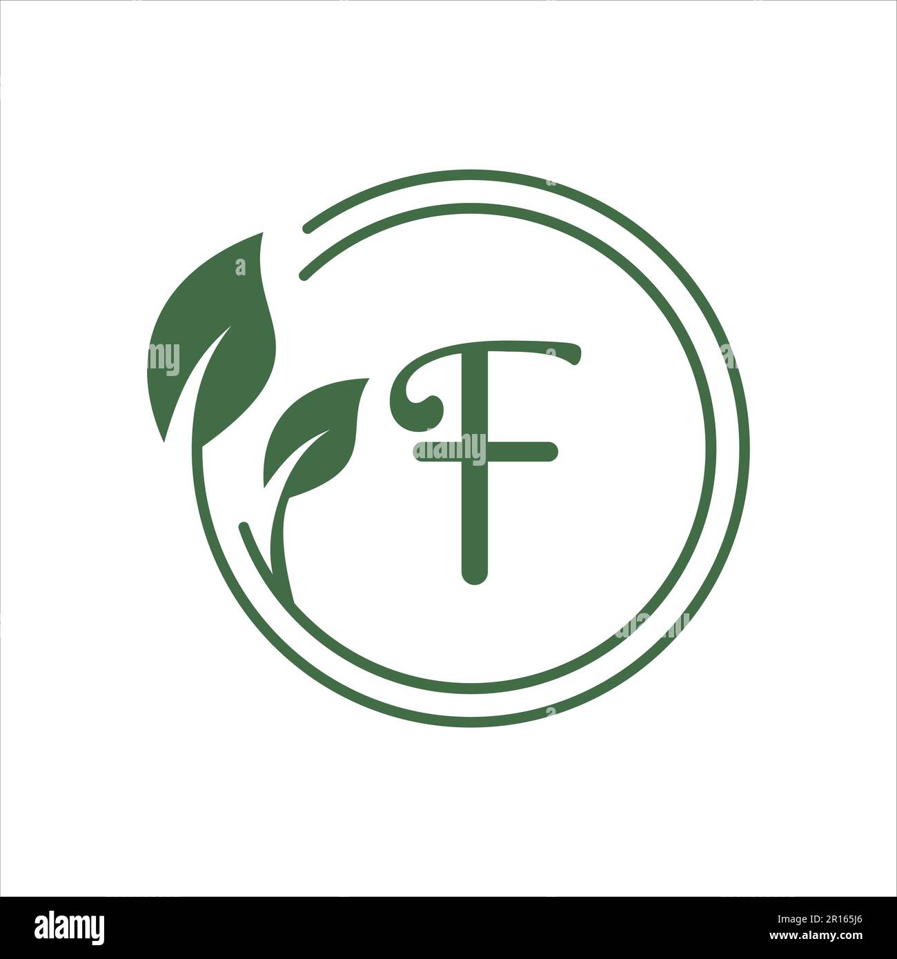 Modèle de conception du logo de la restauration avec fourchette, cuillère, assiette alimentaire saine Illustration de Vecteur