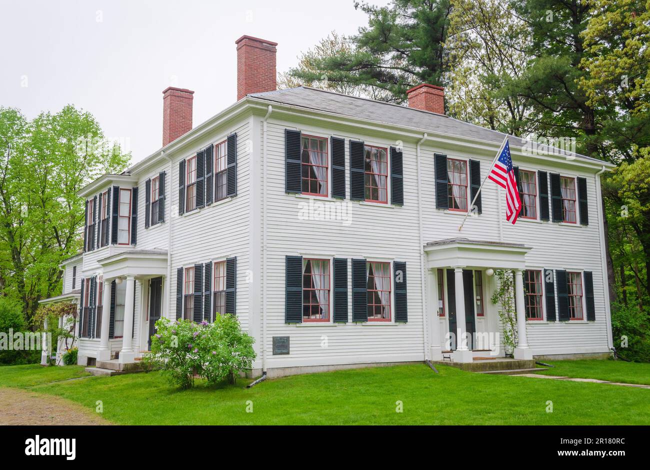 Minute Man National Historical Park dans le Massachusetts Banque D'Images