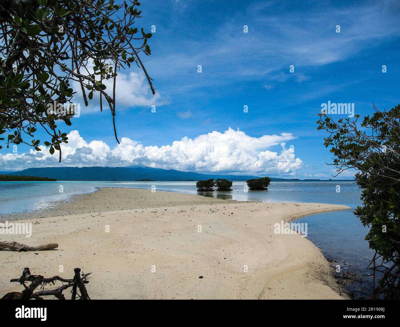 Une fraction de paradis... Banque D'Images