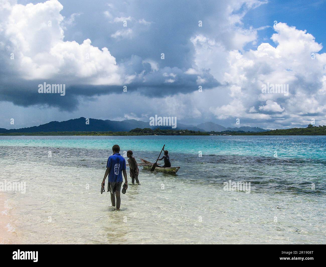 Une fraction de paradis... Banque D'Images