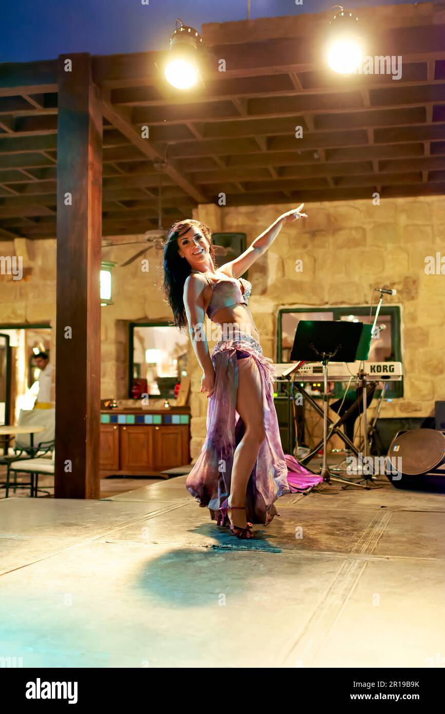 Jordanie. Danse du ventre Banque D'Images
