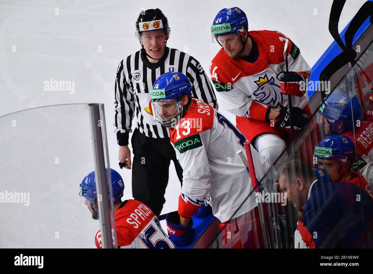 LETTONIE, RIGA - 12.05.23 : Championnat du monde de hockey sur glace 2023 de l'IIHF Banque D'Images