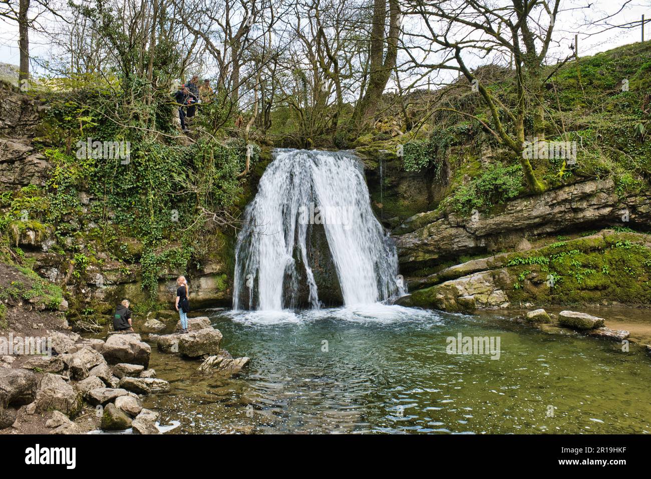 Becky Falls, Malhamdale, North Yorkshire, Royaume-Uni Banque D'Images