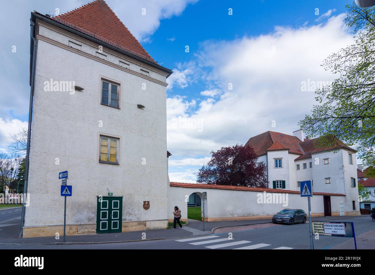 Weiz: Château de Schloss Radmannsdorf à Steirisches Thermenland - Oststeiermark, Steiermark, Styrie, Autriche Banque D'Images