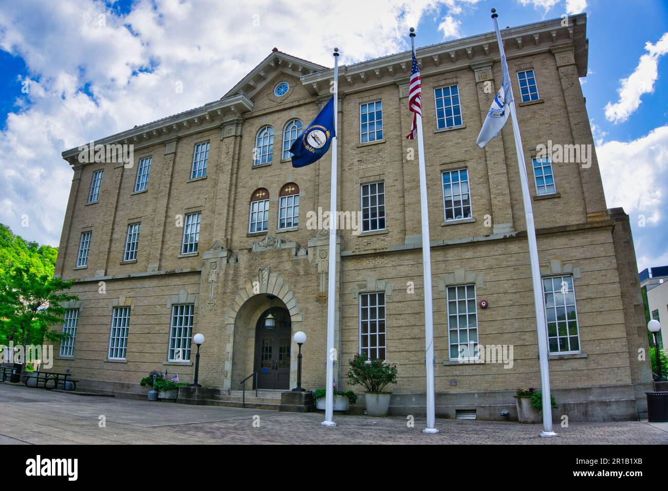 Palais de justice du comté de Pike à Pikeville Ky, États-Unis Banque D'Images