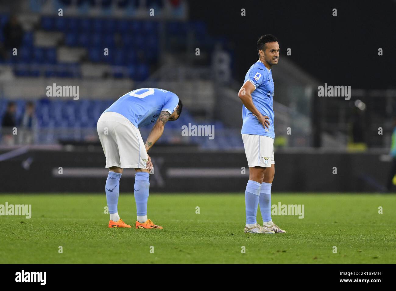 Mattia Zaccagni de S.S. LAZIO pendant les 35th jours de la série A