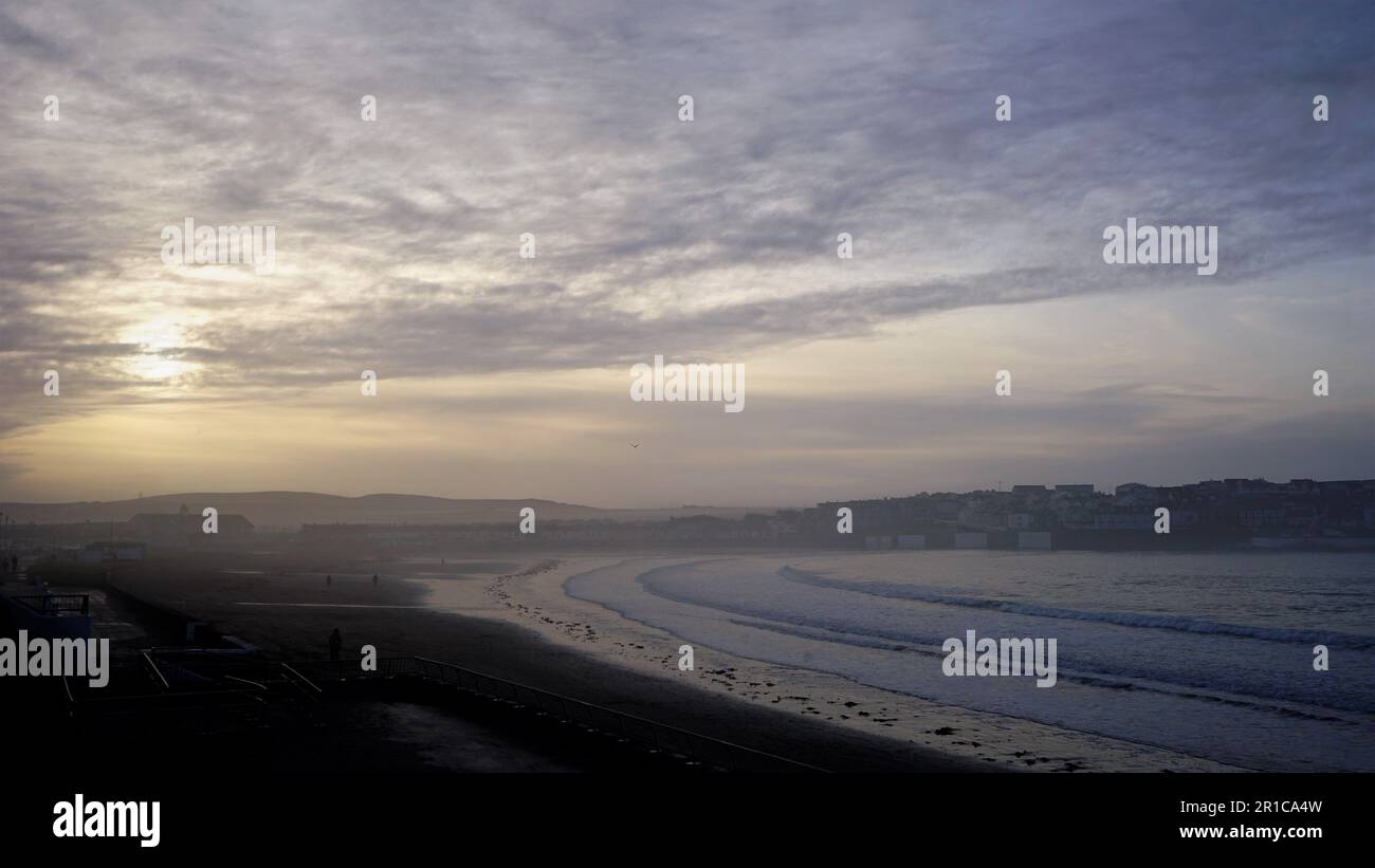 Carrigaholt est un petit village situé à l'ouest de Clare, entre Kilkee et Kilbaha. Banque D'Images