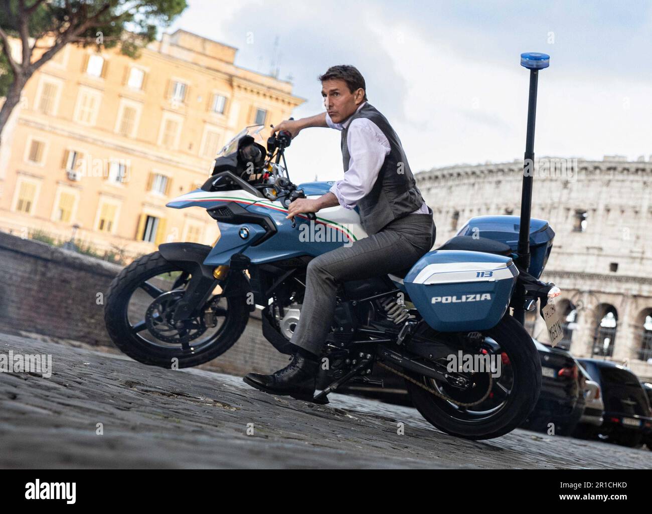Mission impossible - Dead Reckoning Tom Cruise Banque D'Images